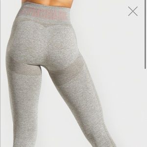 Gymshark Khaki/Taupe High Waisted Flex Leggings